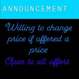 Just an Announcement